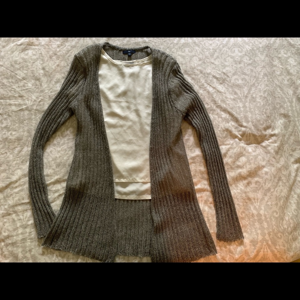 Gap lightweight open front cardigan - Picture 6 of 15